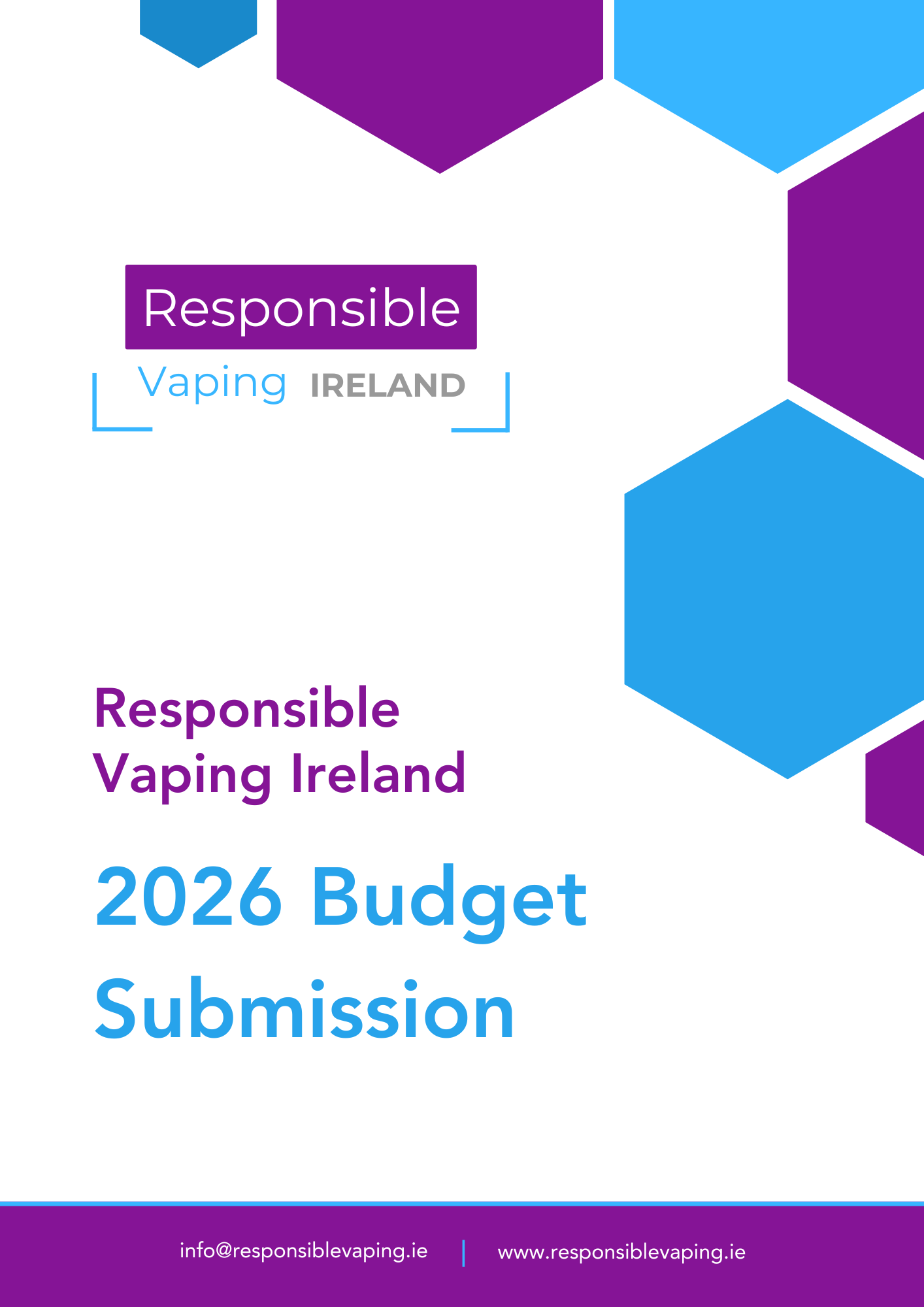 Responsible Vaping Ireland 2026 Pre-Budget Submission